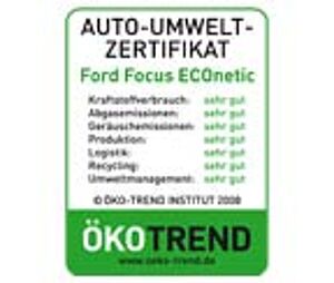 Ford Focus ECOnetic: Hervorragende Platzierung bei neuer �Auto-/Umweltliste� des VCD