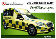 ZU VERKAUFEN - Vorführwagen KTW BONNA VF212 ZU VERKAUFEN - Vorführwagen KTW BONNA VF212