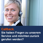 Callback. Sie haben Fragen zu unserem Service und m�chten zur�ck gerufen werden?