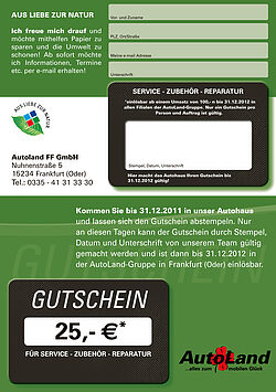 Mazda Aktion: Willkommenbonus 25,00 €UR für Mazda Kunden aus Eisenhüttenstadt, Aktion abgelaufen Mazda Aktion: Willkommenbonus 25,00 €UR für Mazda Kunden aus Eisenhüttenstadt, Aktion abgelaufen