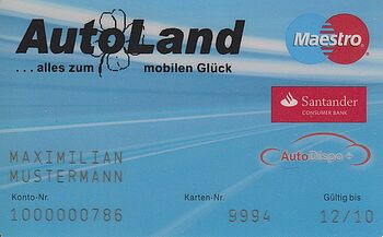AutoDispoPlus Card und Kundenkarte AutoDispoPlus Card und Kundenkarte