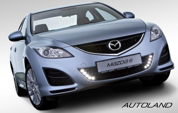 LED Tagfahrlicht Mazda6 von AutoLand im originalem und integrietem Design ab 486,- &euro;UR Komplettpreis