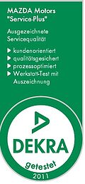 Mazda 2011 - DEKRA zeichnet erneut Meklenborg aus! 