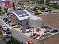 Januar 2011, Autohaus Becker im Miniatur Wunderland