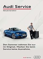 Audi Serviceangebote Sommer 2013