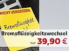 Bremsfl&uuml;ssigkeitswechsel