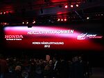 Honda H&auml;ndlertagung 2012