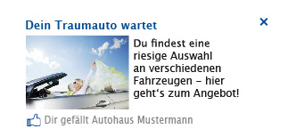Zielgenaue Werbung im Sozialen Netzwerk