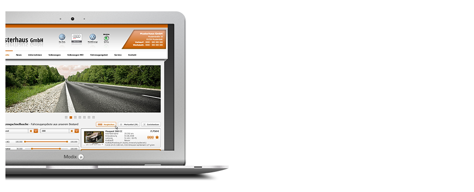 H�ndlerwebseiten 03 Notebook