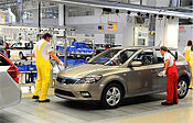 Kia-Produktion in Europa erreicht 2011 neue Rekordwerte