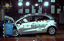 Neuer Kia Rio: �5 Sterne� im Crashtest Euro NCAP