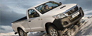 Toyota bei der l�ngsten antarktischen Expedition aller Zeiten