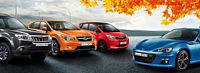 Ab 22. September wird's bunt: Beim Subaru Herbst-Festival