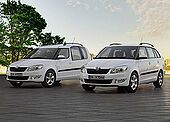 �koda bietet Roomster und Fabia Combi als GreenLine Versionen an �koda bietet f�r den Fabia Combi und Roomster �mit neuem Gesicht� .....