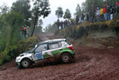 Sepp Wiegand / Timo Gottschalk vom Team SKODA AUTO Deutschland beenden auch den zweiten Tag der Azoren Rallye auf Gesamtrang f�nf