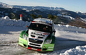 Sternstunde f�r �koda bei der Rallye Monte-Carlo