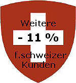 Weitere -11% f. schweizer Kunden
