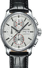 UNION-Glash�tte- VIRO- Automatik- Datum- Chronograph- Uhren