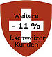 Weitere -11% f�r unsere schweizer Kunden nochmals zus�tzlich