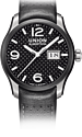 UNION-Glash�tte, Belisar, Panoramadatum-Uhr, Black-PVD, D002.626.26.207.00