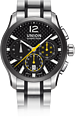 UNION-Glash�tte, Belisar, Karbon-PVD-Chronograph-Uhr, D002.627.22.207.00