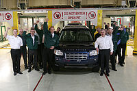 Sondermodell Freelander XE befl�gelt Verkaufserfolg: 200 000 Land Rover Freelander 2 produziert