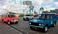 Range Rover Modelljubil�um wird bei der �Hamburg-Berlin Klassik-Rallye� gefeiert