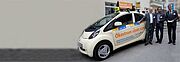 Erstes Elektrotaxi Deutschlands ist ein Mitsubishi i-MiEV