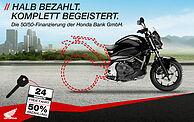 Die 50/50-Finanzierung von Honda
