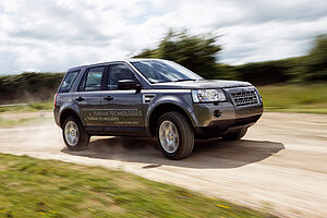 Land Rover-Hybrid kombiniert Diesel und Elektroantrieb